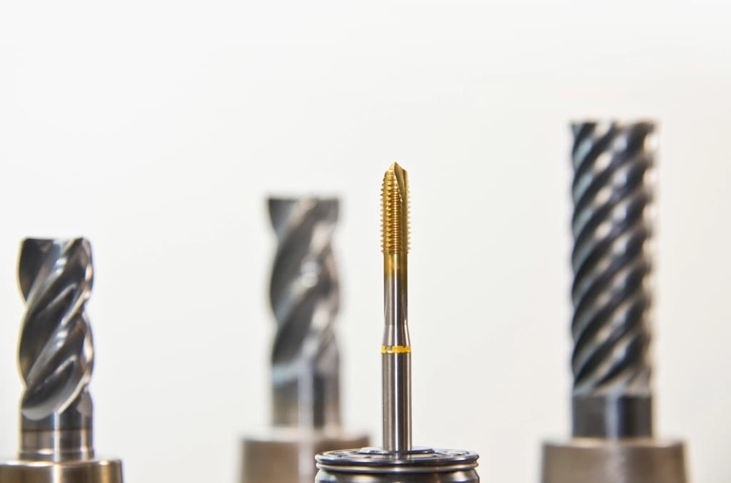 精密切削工具の並び